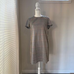 Calvin Klein Houndstooth Dress Size 8 New With Tag